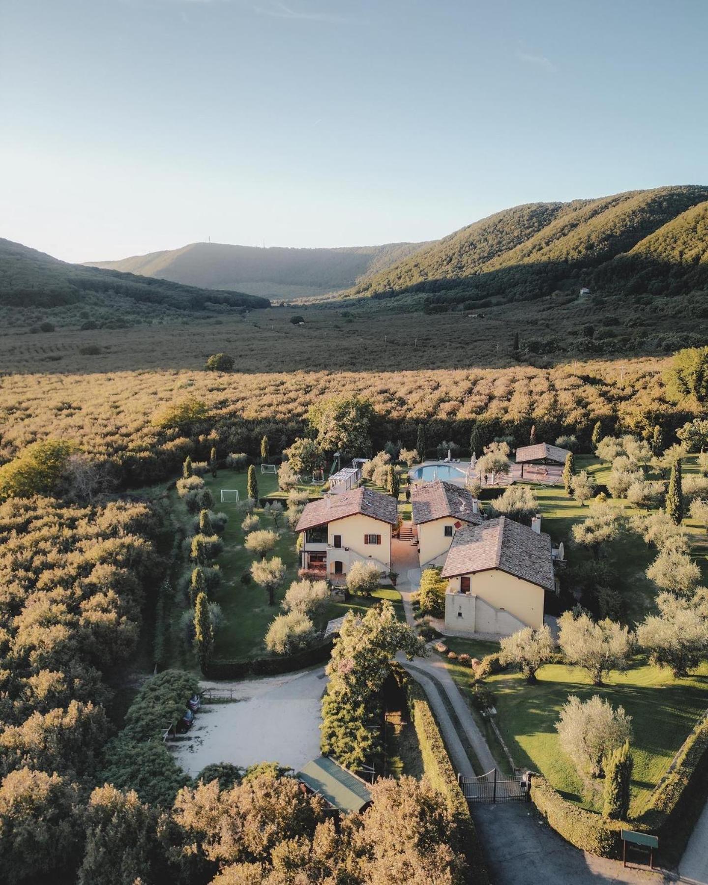 Agriturismo La Valle Di Vico Caprarola Dış mekan fotoğraf