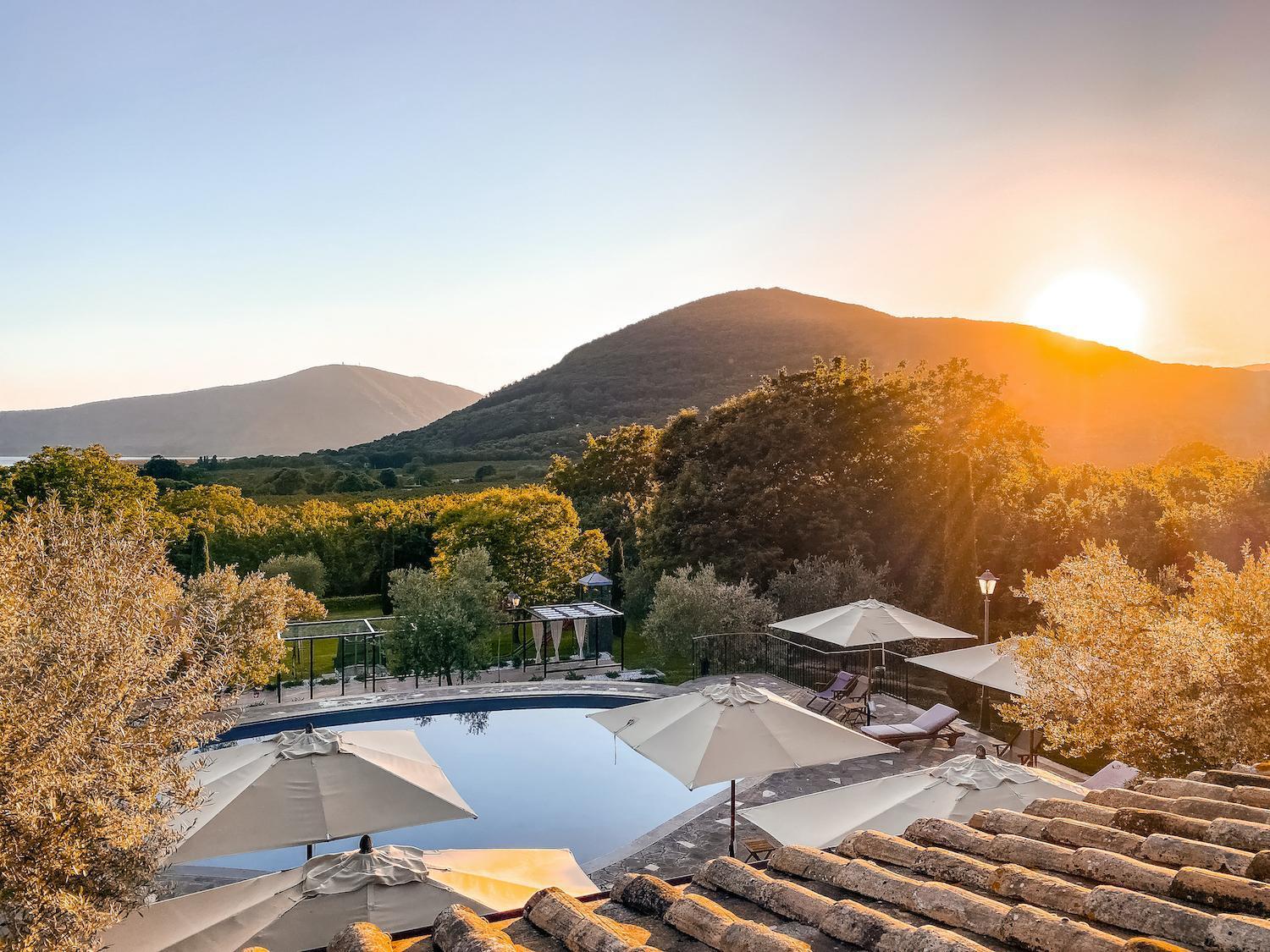 Agriturismo La Valle Di Vico Caprarola Dış mekan fotoğraf