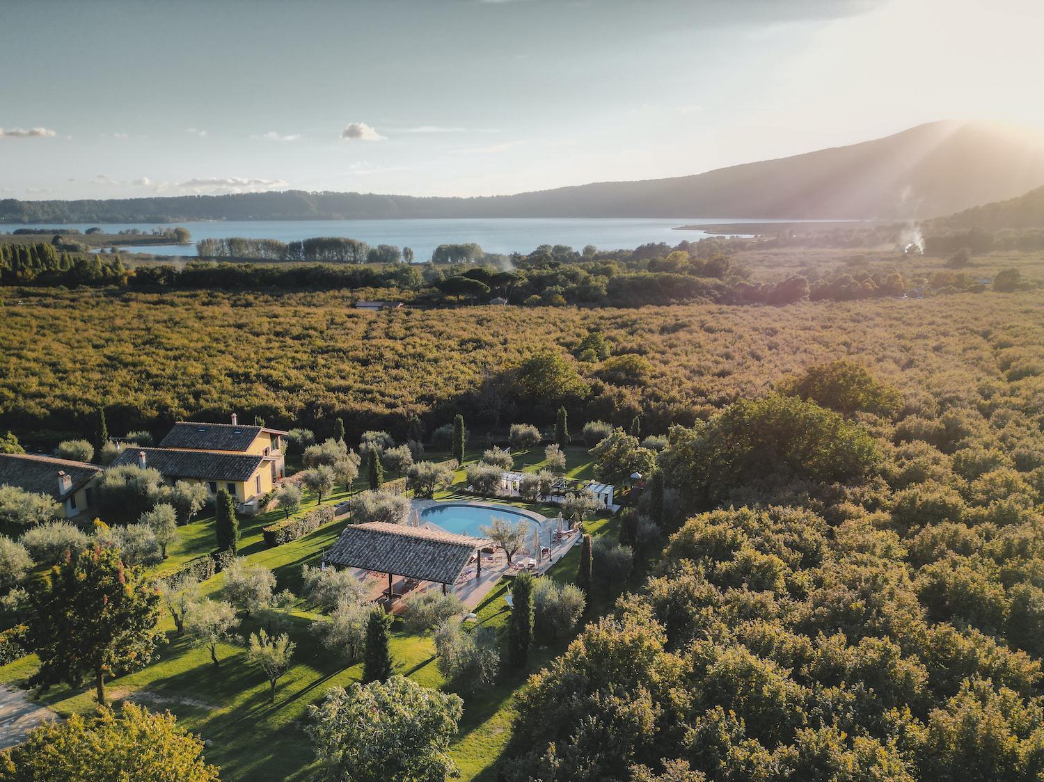 Agriturismo La Valle Di Vico Caprarola Dış mekan fotoğraf